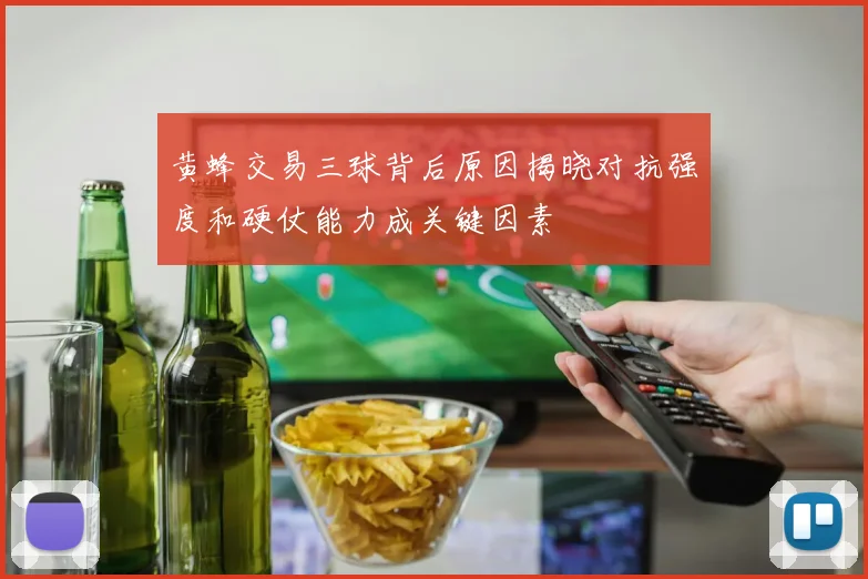 黄蜂交易三球背后原因揭晓对抗强度和硬仗能力成关键因素